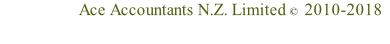 Ace Accountants N.Z. Limited ©  2010-2018