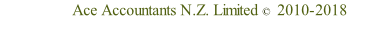 Ace Accountants N.Z. Limited ©  2010-2018